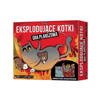 okładka gry Eksplodujące kotki: Gra planszowa
