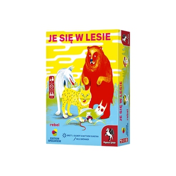 Je się w lesie
