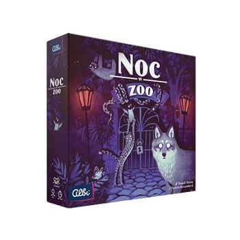 Okładka gry planszowej Noc w zoo