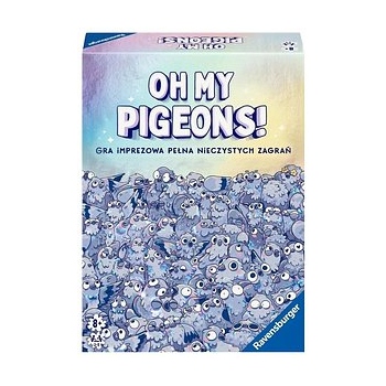 Okładka gry planszowej Oh My Pigeons! Gołębia ekipa!